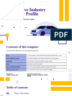 Automotive Industry Company Profile by Slidesgo