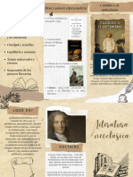 Literatura Neoclasica Folleto