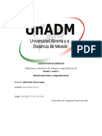 Relaciones Colectivas de Trabajo y Seguridad Social: Licenciatura en Derecho