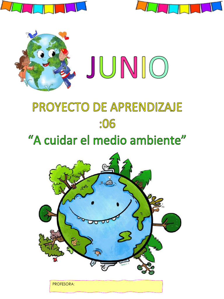 Proyecto Infantil: Cuidado del Medio Ambiente | PDF | Aprendizaje ...