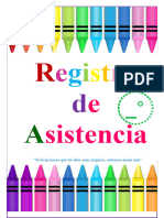 Registro de Asistencia