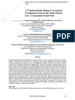 Ecosystem For 4 Industrial Revolution To Accelerate Sustainable Development Goals in The South African Context: A Conceptual Framework