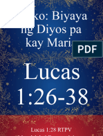 Pasko Biyaya para Kay Maria