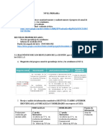 DIAGNÓSTICO DE LOS RESULTADOS DE LA GESTIÓN, Que Están en Relación Con Los CGE 1 y 2 PRIMARIA