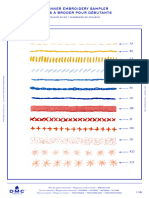 Échantillons Broderie
