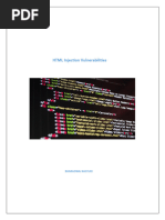 HTML Injection