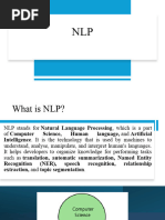 Class 1 - NLP