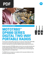 MotoTRBO DP4000 Spec Sheet