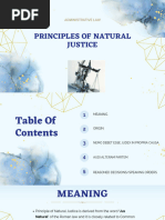 Principles of Natural Justice