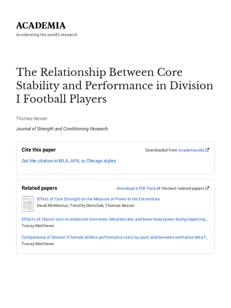 The - Relationship - Between - Core - Stability - 20160114 3119 7mn427 ...