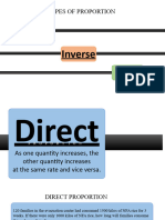 Types of Proportion Math 6