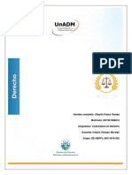 Nombre Completo: Alberto Palma Gómez Matrícula: ES1921006874 Asignatura: Licenciatura en Derecho Docente: Grupo