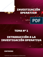 Investigacion Operativa Tema 1