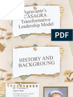 Agravantes CASAGRA Transformative Leadership Model