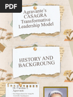 Agravantes CASAGRA Transformative Leadership Model