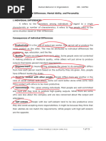 Chapter 2 Individual Difference, Mental Ability, Personality