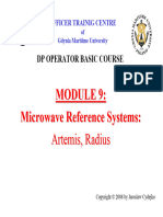 MODULE 9 - Microwave Reference Systems ARTEMIS - RADIUS