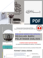 Dr. Barkah Djaka Purwanto, SP - PD, KGH, FINASIM Tentang Regulasi Baru Pelayanan Dialisis