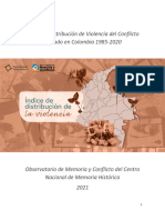 Índice de Distribución de Violencia Del Conflicto Armado en Colombia 20210929 v3