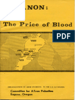 Lebanon, The Price of Blood