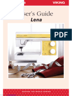 Husqvarna/Viking Lena Sewing Machine Instruction Manual
