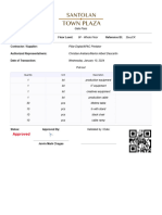 Approved: Reference ID: Tenant: Floor Level: Contractor / Supplier: Authorized Representative/s: Date of Transaction