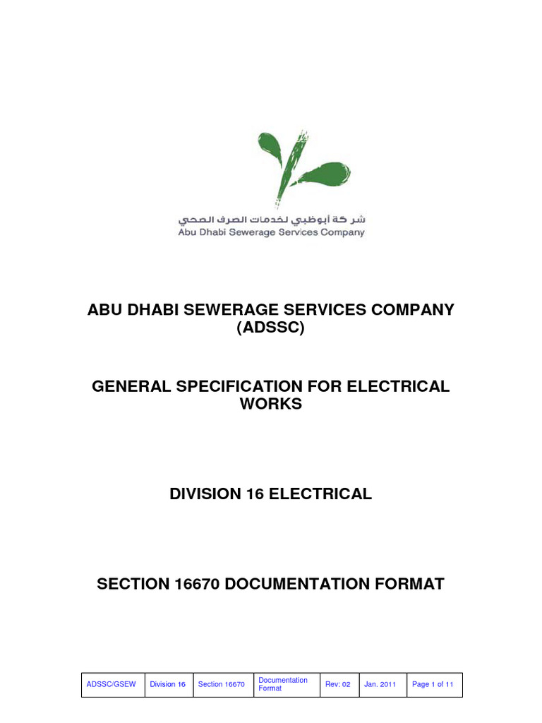 ADSSC Electrical Works Documentation Guide | PDF | Scada | User Interface