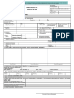 Formulaire de VISA DGC005 Francais