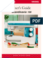 Husqvarna/Viking Scandinavia 100 Sewing Machine Instruction Manual