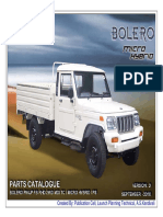 Pct-00048-Bolero RHD SC FB Diesel Mdi Bs2 Bs3 Micro Hybrid 2wd Ps Version 3 Sept - 2010