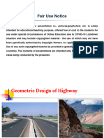 Highway Geometric Components