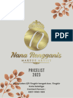 Pricelist Nana Rengganis 2023 New