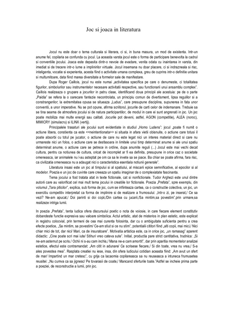 Dufilet: Flori De Mucigai Eseu Scribd