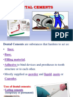 Dental Cements Section
