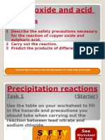 GD 10 Metal Oxide and Acid