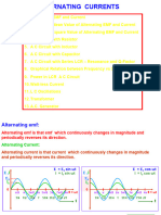 2 Alternating Currents