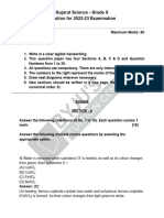 Gujarat Board Class 10 March21 Science Question Paper With Solutions 2023
