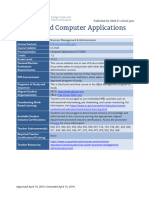 Cte STD Adv Computer Apps