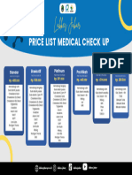 Price List Medical Check Up