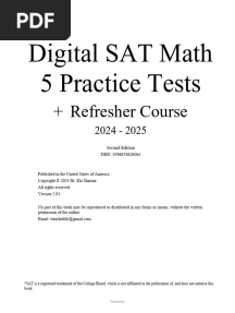 Ela Sharma - DSAT Practice Tests