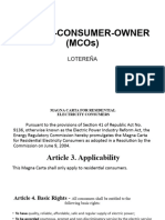 Member Consumer Owner