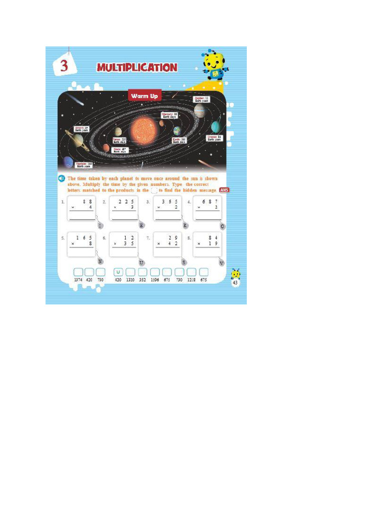 Class Iv Maths Lesson 3 Pdf