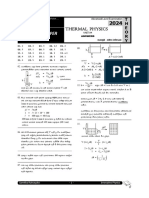 2024 - Revision Paper - 02 Answer - Thermal Physics