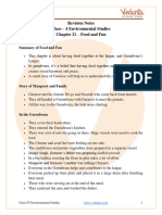 Food and Fun Class 4 Notes CBSE EVS Chapter 21 (PDF)