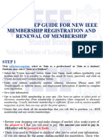Step by Step Guide IEEE Membership Through Group Challan Both New and Renewal