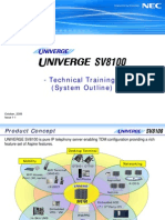 SV8100 System Outline
