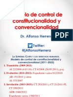 Material Dr. Alfonso Herrera García. Modelo Constitucionalidad - Convencionalidad