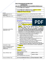 Recruitment of Teaching/Non-Teaching Staff (Contractual) at Three Delhi Based Air Force Schools For The Academic Session 2024-25