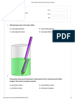 SOAL CAHAYA DAN ALAT OPTIK KELAS 8 - Quizizz