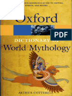 A Dictionary of World Mythology (Arthur Cotterell)